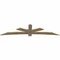 Ekena Millwork Alberta Rough Sawn Timber Gable Bracket, Douglas Fir, 108"W x 27"H x 2"D x 6"F, 6/12 Pitch GBW108X27X0206ALB00RDF - alternate 3